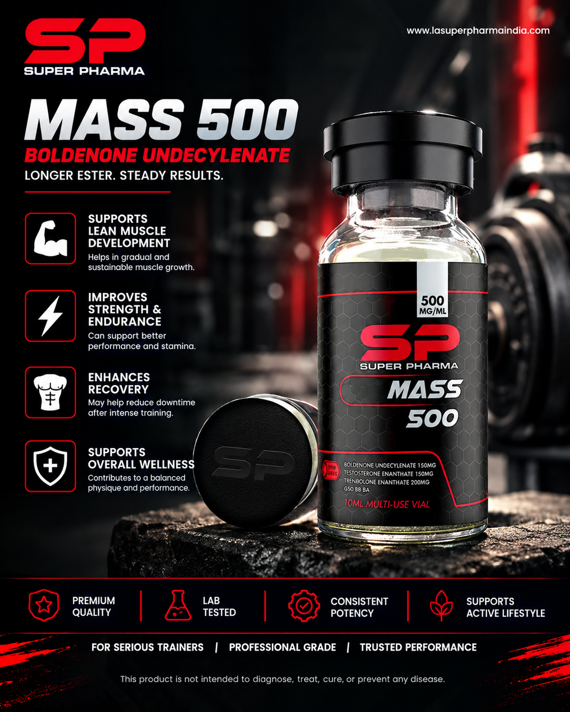 SP Super Pharma Mass 500: Composition, Uses, Benefits & Precautions